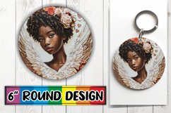 Lovely Valentine&#039;s Euphoria: Sublimation Design Round Product Image 1
