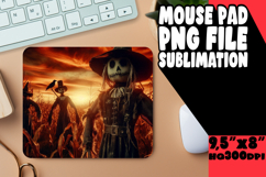 Blissful Mouse Pad Design Ideas, Horror Halloween Product Image 1