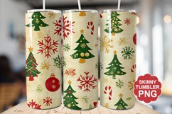 Christmas Tree Tumbler | Christmas Tumbler Wrap Product Image 1