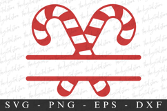 Christmas candy canes Svg | Christmas svg | Svg cut file Product Image 1
