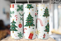 Christmas Tree Tumbler Wrap -High Quality 300 Dpi Product Image 1