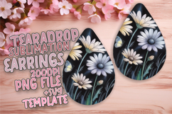 Cute Teardrop Design for Crafting , Flowers Product Image 1