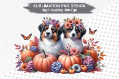 Halloween Dog - Halloween clipart Sublimation PNG Design Product Image 1