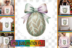 Dazzling TSHIRT Magic PNG, Easter Egg Product Image 1
