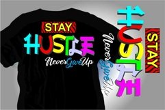 stay hustle sublimation, printing, mug and Product Image 1