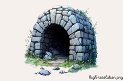 Risen Easter Clipart PNG Product Image 1