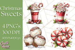 Christmas Treats Cookies Cocoa Clipart PNG Product Image 1