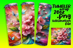 DYNAMIC 20oz Tumbler Template for Gifts , Flowers Product Image 1
