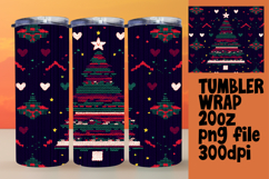 Sublimation Artwork for 20oz Tumbler , Holiday Product Image 1