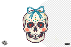 Halloween Skull Clipart Product Image 1