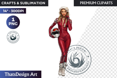 Alpine Winter Sports Fashion and Cabin Clipart PNG Product Image 1