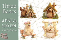 Cozy Cottage Girl Fairy Tale Storybook PNG Clipart Product Image 1