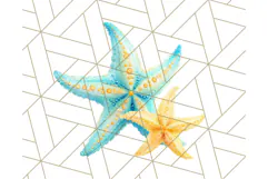 Sky Blue and Sunshine Yellow Summer Clipart PNG, Tropical Product Image 3