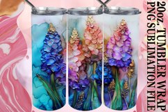 Golden Petal Radiance 20oz Tumbler Wraps Product Image 1