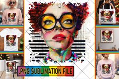 Portrait Perfection: Black Woman PNG Product Image 1