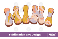 mini Png Retro Retro Mother&#039;s Day Mom Sublimation Product Image 1