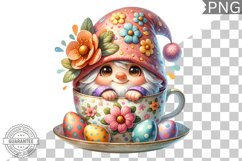 Easter Gnome Sublimation - Clipart PNG Design Product Image 1