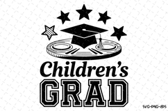 Children&#039;s Grad Svg | Halloween Svg | Svg Cut Files Product Image 1