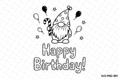Christmas Happy Birthday Svg | Christmas Svg | Svg Cut Files Product Image 1