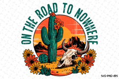To road to nowhere Svg | Quotes Svg | Svg Cut Files Product Image 1