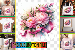 Cozy TOTE BAG Gift Ideas, Flowers Product Image 1