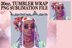 Summer Vibes: Watercolor Tumbler Design - Melanin Edition Product Image 1