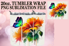 RADIANT ESCAPES 20oz TUMBLER WRAP, Butterfly Product Image 1