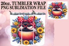 Uplifting Vibes 20oz tumbler wrap, Cute Animals Product Image 1