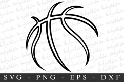 Basketball SVG | SVG Cut files | Cricut Product Image 1