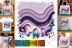 LUMINOUS Tote Bag Sublimation Ideas, Pattern Product Image 1