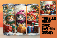 LUSH 20oz PNG Tumbler Template , Cute Xmas Product Image 1