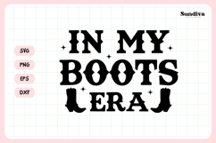 Cowgirl Bachelorette Party Saying SVG | In My Boots Era Product Image 3