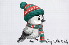 Woodland Christmas Watercolor Clipart PNG Product Image 1