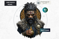 Viking Mythology Giants Clipart Set. Norse Jotunns Product Image 18