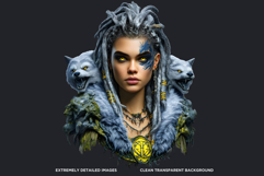 Viking Mythology Giants Clipart Set. Norse Jotunns Product Image 3