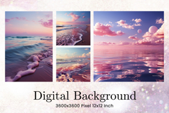 Sea Beach Landscape Background Summer Vacation Wall Art_91 Product Image 1
