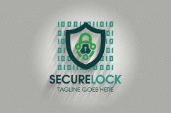 Secure Lock Logo Template Product Image 4
