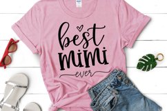 Best Mimi Ever SVG Product Image 1