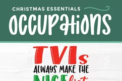 Christmas Teacher of the Visually Impaired svg - TVI svg Product Image 4