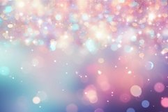 Abstract colorful bokeh lights with a soft gradient backdrop Product Image 1
