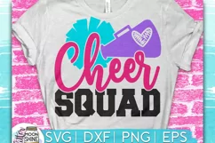 Cheer Squad SVG DXF PNG EPS Cutting Files Product Image 1