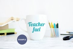 Homeschool Teacher Bistro mug mockup, Back to school mockup Product Image 2