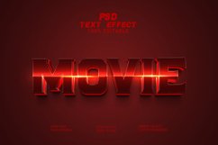 3d Editable Movie Text Effect Style Product Image 1