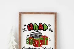 Funny Christmas SVG File, Christmas Shirt SVG, Rap Music SVG Product Image 3