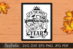 It's The Most Spooktacular Time Of The Year SVG Halloween Product Image 1