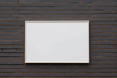 Closeup Commercial Building Fascia Signboard Mockup Product Image 1