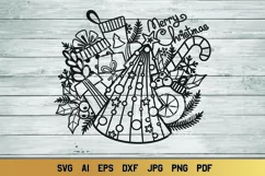 Christmas SVG | Christmas Tree svg | Xmas Gifts Product Image 7