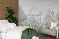 Wall mockup - Interior mockup - Wallpaper mockup Product Image 5