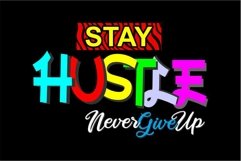 stay hustle sublimation, printing, mug and Product Image 2