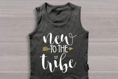 New to the tribe svg, baby shirt svg Product Image 2